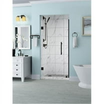 Aston SDR965EZ-ORB-3024-10 Belmore 29.25-30.25 x 72 in. Frameless Hinged Shower Door in Oil Rubbed Bronze