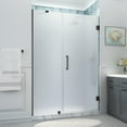 thumbnail image 1 of Aston Sdr965fruw-563280 Belmore Xl 80" High X 56" Wide Hinged Frameless Shower Door -, 1 of 7