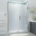 thumbnail image 1 of Aston Sdr965fruw-613180 Belmore Xl 80" High X 61" Wide Hinged Frameless Shower Door -, 1 of 7