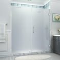thumbnail image 1 of Aston Sdr965fruw-763880 Belmore Xl 80" High X 76" Wide Hinged Frameless Shower Door -, 1 of 7