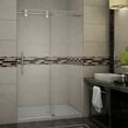 thumbnail image 1 of Aston Sdr978-Tr-48-10 48" X 77.5" Frameless Shower Door - Chrome, 1 of 3