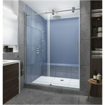 Aston Sdr978ez.Uc-6880-R Langham Xl 80" High X 68" Wide Sliding Frameless Shower Door -