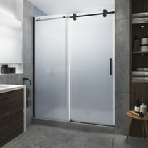 Aston Sdr978fruw.Uc-6480 Langham Xl 80" High X 64" Wide Sliding Frameless Shower Door -