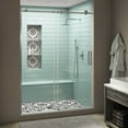 thumbnail image 1 of Aston Sdr984ez.Uc-5680-R Coraline Xl 80" High X 56" Wide Sliding Frameless Shower Door -, 1 of 7