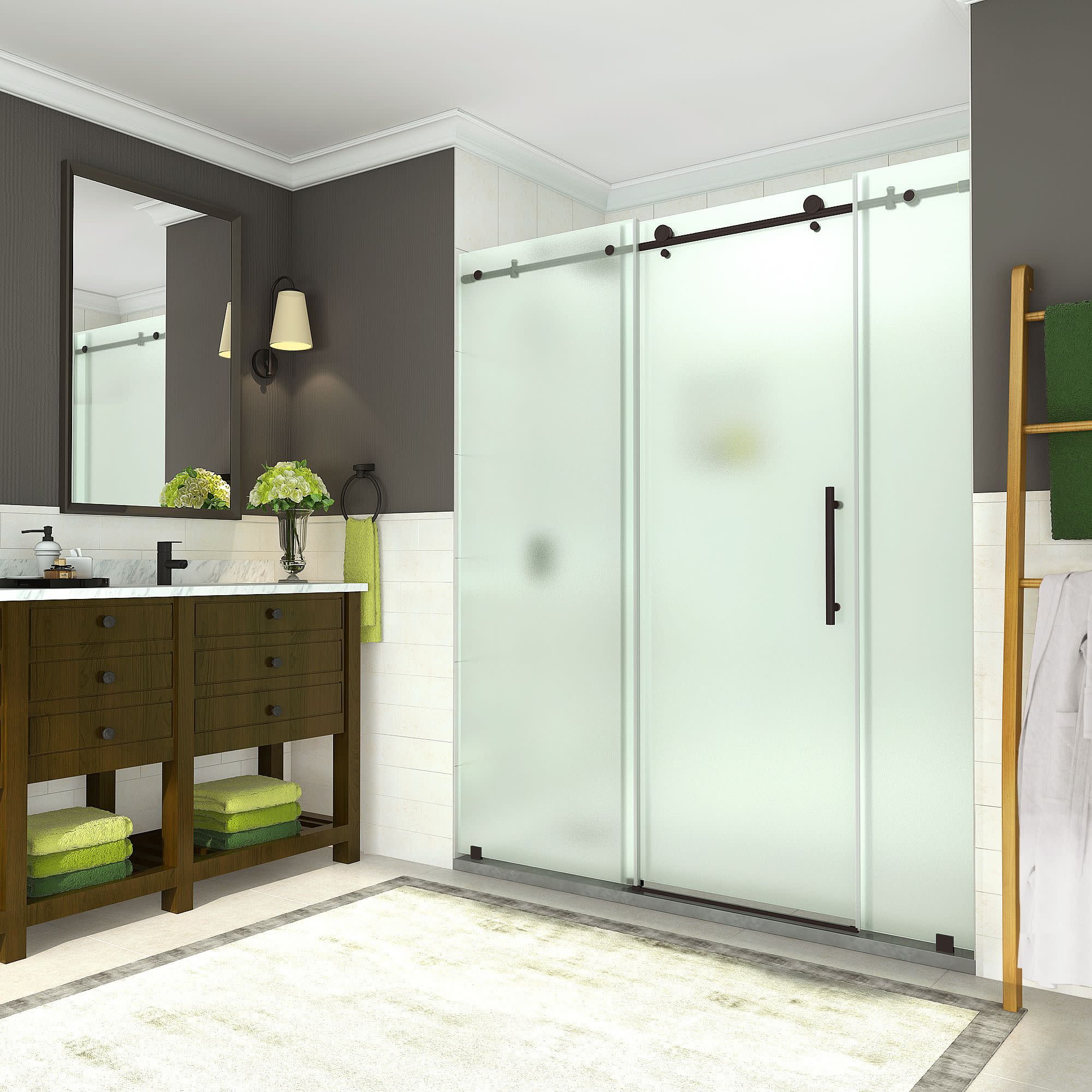 72 Wide Shower Door