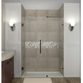thumbnail image 1 of Aston Sdr985-47-10 Nautis 47" Wide X 72" High Frameless Hinged Shower Door - Bronze, 1 of 7