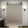 thumbnail image 1 of Aston Sdr985f-50-10 Nautis 50" Wide X 72" High Frameless Hinged Shower Door - Stainless, 1 of 7