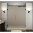 thumbnail image 1 of Aston Sdr985f-70-10 Nautis 70" Wide X 72" High Frameless Hinged Shower Door - Bronze, 1 of 7