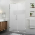thumbnail image 1 of Aston SDR985FRUW-SS-502880 Nautis Xl 80" High X 50" Wide Hinged Frameless Shower Door -, 1 of 7