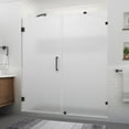 thumbnail image 1 of Aston Sdr985fruw-723880 Nautis Xl 80" High X 72" Wide Hinged Frameless Shower Door -, 1 of 7