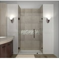 thumbnail image 1 of Aston Sdr990-39-10 Nautis Gs 39" Wide X 72" High Frameless Hinged Shower Door - Bronze, 1 of 7