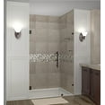 thumbnail image 1 of Aston Sdr990-44-10 Nautis Gs 44" Wide X 72" High Frameless Hinged Shower Door - Bronze, 1 of 7