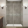 thumbnail image 1 of Aston Sdr990-53-10 Nautis Gs 53" Wide X 72" High Frameless Hinged Shower Door - Chrome, 1 of 7