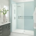 thumbnail image 1 of Aston Sdr996ez-3480 Elyse Xl 80" High X 34" Wide Frameless Shower Panel - Stainless Steel, 1 of 7