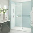 thumbnail image 1 of Aston Sdr996ez-3680 Elyse Xl 80" High X 36" Wide Frameless Shower Panel - Chrome, 1 of 7