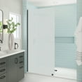 thumbnail image 1 of Aston SDR996FRUW-MB-3080 Elyse Xl 80" High X 30" Wide Frameless Shower Panel - Black, 1 of 7