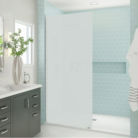 Aston Sdr996fruw-3480 Elyse Xl 80" High X 34" Wide Frameless Shower Panel - Chrome