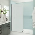 thumbnail image 1 of Aston SDR996FRUW-NBR-3880 Elyse Xl 80" High X 38" Wide Frameless Shower Panel - Bronze, 1 of 7