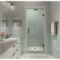thumbnail image 1 of Aston SDR997EZ-NBR-26580 Kinkade Xl 80" High X 26-1/2" Wide Hinged Frameless Shower Door -, 1 of 7