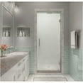 thumbnail image 1 of Aston SDR997FRUW-SS-33580 Kinkade Xl 80" High X 33-1/2" Wide Hinged Frameless Shower Door, 1 of 7