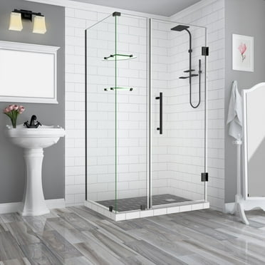Aston Sen962ez-372332-10 Bromley Gs 72" High X 37" Wide X 32" Deep Hinged Frameless Shower