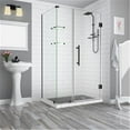 thumbnail image 1 of Aston SEN962EZ-ORB-482632-10 72 x 48 x 32.38 in. Bromley GS Frameless Corner Hinged Shower Enclosure with Glass Shelves, Oil Rubbed Bronze, 1 of 7