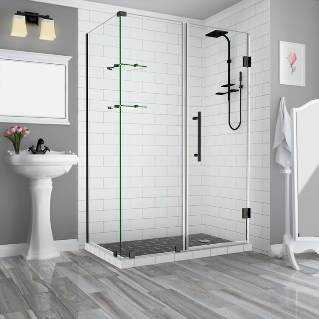 Aston Sen962ez-543232-10 Bromley Gs 72" High X 54" Wide X 32" Deep Hinged Frameless Shower