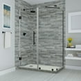 thumbnail image 1 of Aston Sen967ez-572738-10 Bromley 72" High X 57" Wide X 38" Deep Hinged Frameless Shower, 1 of 7