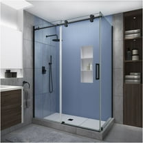 Aston Sen979ez.Uc-523880-R Langham Xl 80" High X 52" Wide X 38" Deep Sliding Frameless