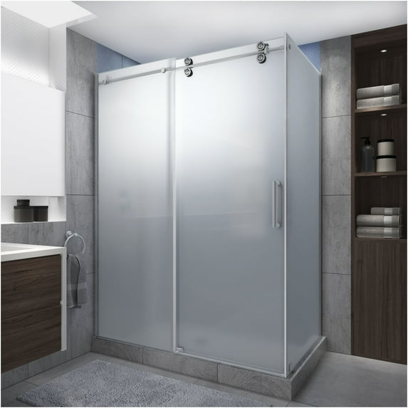 Aston Sen979fruw.Uc-483880 Langham Xl 80" High X 60" Wide X 38" Deep Sliding Frameless