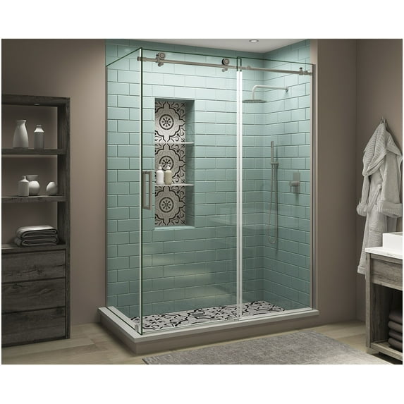 Aston Sen984ez.Uc-523880-L Coraline Xl 80" High X 52" Wide X 38" Deep Sliding Frameless