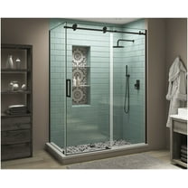 Aston Sen984ez.Uc-563480-L Coraline Xl 80" High X 56" Wide X 34" Deep Sliding Frameless