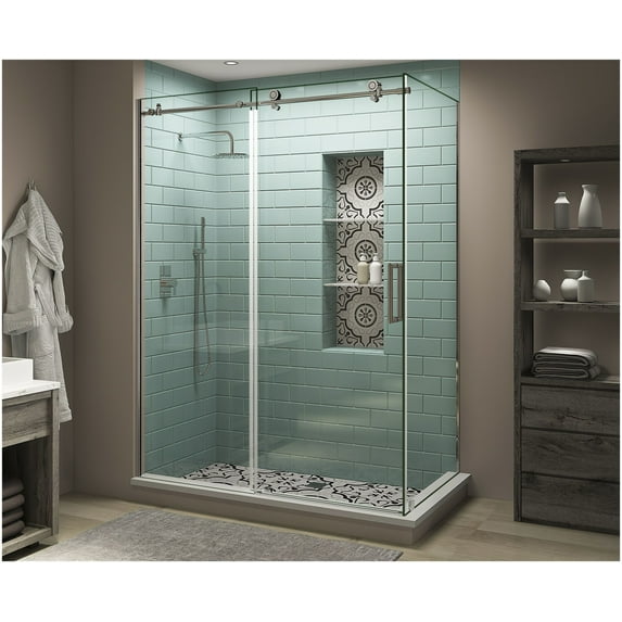 Aston Sen984ez.Uc-643480-R Coraline Xl 80" High X 64" Wide X 34" Deep Sliding Frameless