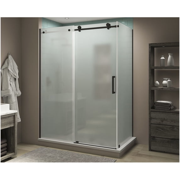 Aston SEN984FRUW.UC-MB-603280 Coraline Xl 80" High X 60" Wide X 32" Deep Sliding Frameless