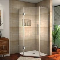 Aston Sen986-40-10 Neoscape 40" Wide X 40" Deep X 72" High Frameless Hinged Shower