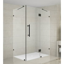 Aston Sen987-3738-10 72" High X 37" Wide X 38" Deep Hinged Frameless Shower Enclosure -
