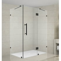 Aston Sen987-4032-10 72" High X 40" Wide X 32" Deep Hinged Frameless Shower Enclosure -