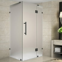 Aston Sen987f-3636-10 72" High X 36" Wide X 36" Deep Hinged Frameless Shower Enclosure -