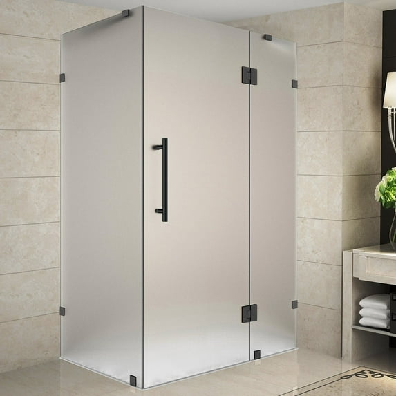 Aston Sen987f-4934-10 72" High X 49" Wide X 34" Deep Hinged Frameless Shower Enclosure -