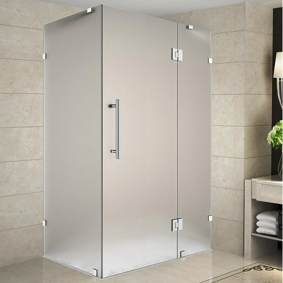 Aston Sen987f-4938-10 72" High X 49" Wide X 38" Deep Hinged Frameless Shower Enclosure -