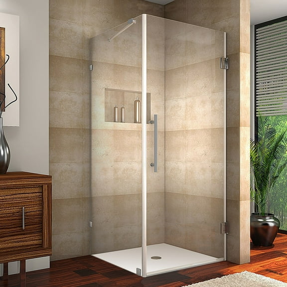 Aston Sen988-36-10 Aquadica 36" Wide X 36" Deep X 72" High Frameless Hinged Shower