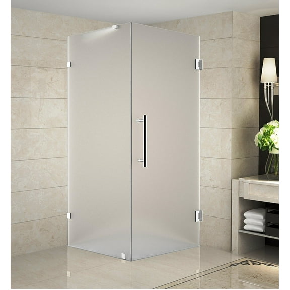 Aston Sen988f-36-10 Aquadica 36" Wide X 36" Deep X 72" High Frameless Hinged Shower