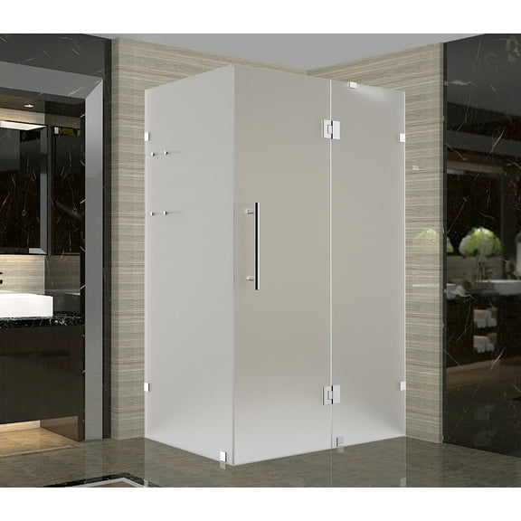 Aston Sen992f-3230-10 72" High X 32" Wide X 30" Deep Hinged Frameless Shower Enclosure -