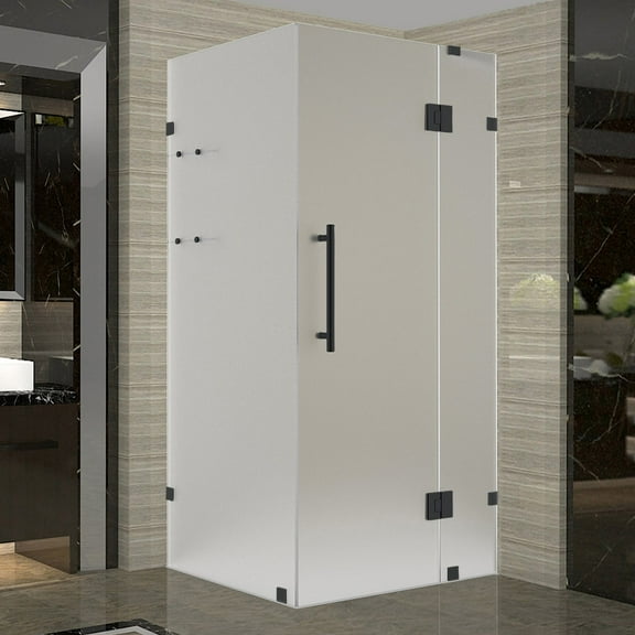 Aston Sen992f-3232-10 72" High X 32" Wide X 32" Deep Hinged Frameless Shower Enclosure -