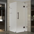 thumbnail image 1 of Aston SEN992F-NBR-3738-10 72" High X 37" Wide X 38" Deep Hinged Frameless Shower Enclosure, 1 of 6