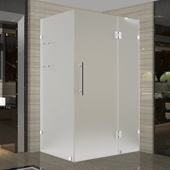 Aston Sen992f-4438-10 72" High X 44" Wide X 38" Deep Hinged Frameless Shower Enclosure -