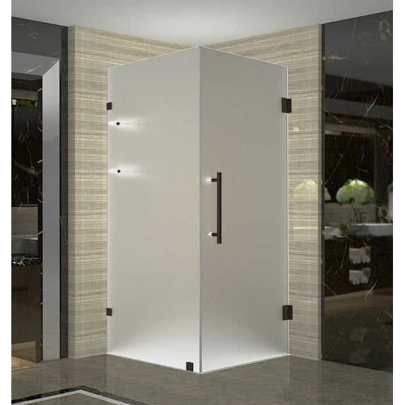 Aston Sen993f-32-10 Aquadica Gs 32" Wide X 32" Deep X 72" High Frameless Hinged Shower