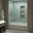 thumbnail image 1 of Aston TDR984EZ.UC-SS-6070-L Coraline Xl 70" High X 60" Wide Sliding Frameless Tub Door -, 1 of 7