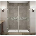 thumbnail image 1 of AstonGlobal SDR985-CH-65-10 Nautis 65 x 72 in. Completely Frameless Hinged Shower Door in Chrome, 1 of 7
