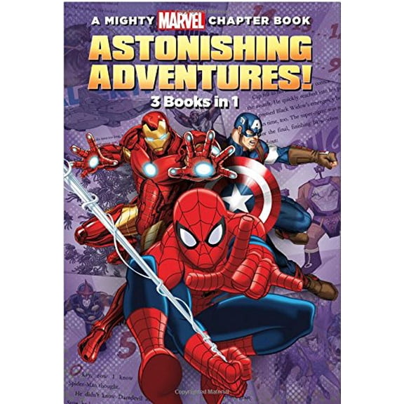 Pre-Owned Astonishing Adventures!: 3 Books in 1! (A Mighty Marvel Chapter Book, 1) (Paperback) 1484767314 9781484767313